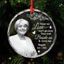 5399OUS1 custom glass photo ornaments memorial gifts for loss of mom 5399O8MNA