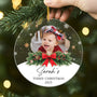 5413OUS2 custom acrylic photo ornaments babys first christmas ornament 5413OKV0K