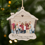 5420OUS1 custom 1 layered wooden photo ornaments family christmas gifts 5420O6ZCI