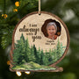 5425OUS1 personalized 1 layered wooden ornaments picture memorial gifts_ 5425O8ZQA