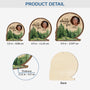5425OUS3 personalized 1 layered wooden ornaments picture memorial gifts_ 5425O8ZQA