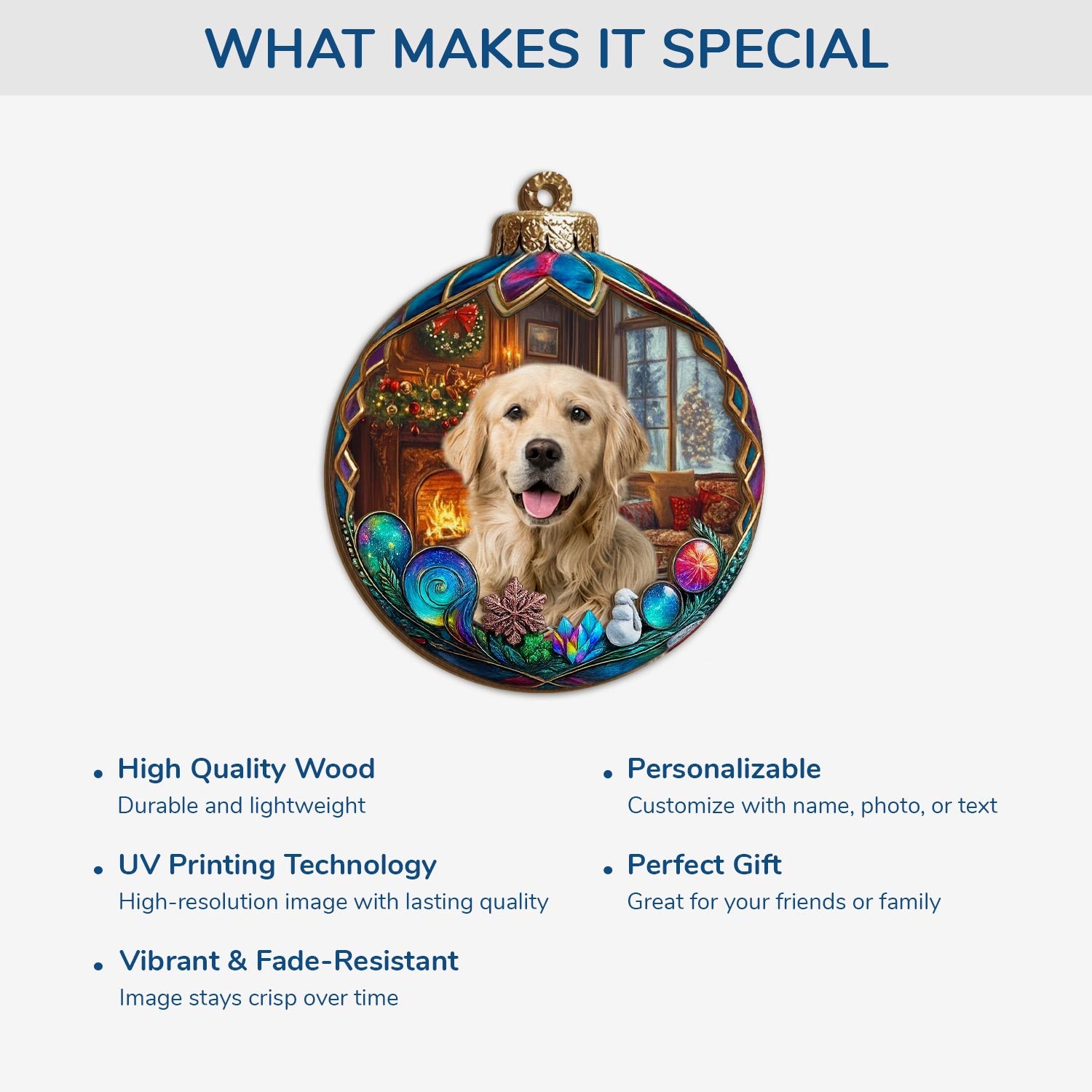 5432OUS4 custom 2 layered wood photo ornament_s xmas gifts for dog lovers 5432O3UAC