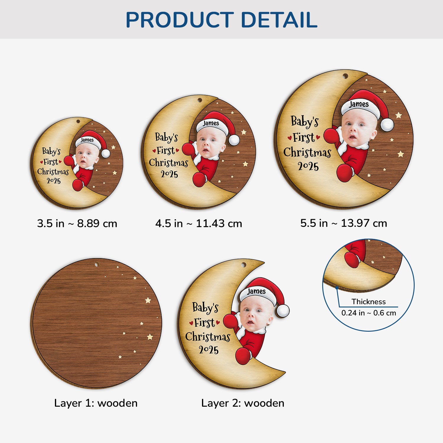5433OUS3 custom 1 layered wood ornaments_ babys first christmas gifts 5433O8QNK_ceb50151 129a 48f1 99b8 cc5d1f7d05e8