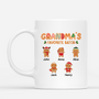 5438MUS1 personalized gifts for grandma christmas gingerbread man mug_ 5438MKZ0A