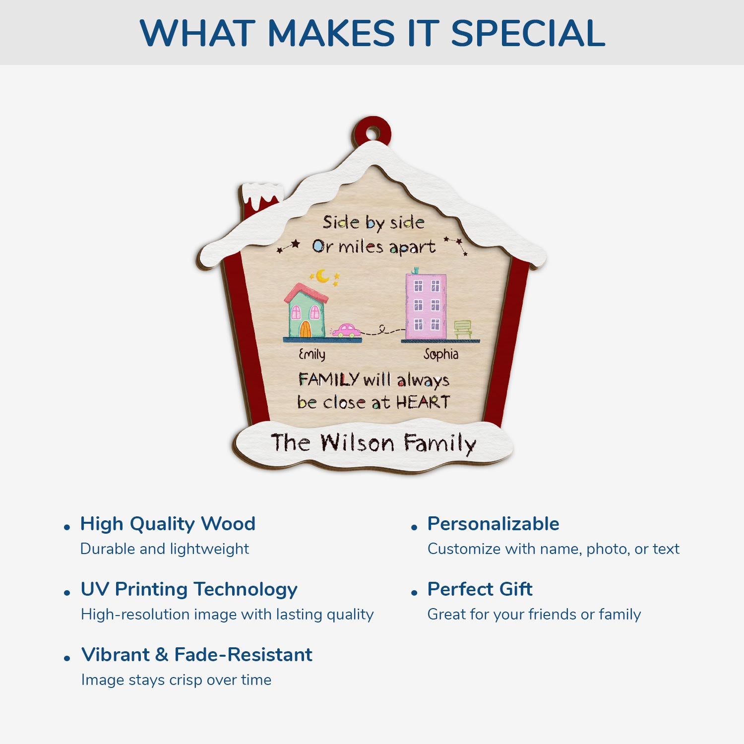 5441OUS4 personalized family christmas gifts 2 layered wood ornament_s 5441OTVAI