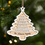 5449OUS1 custom family gifts 2 layered christmas tree wood ornaments_ 5449O6ZMF
