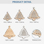 5449OUS3 custom family gifts 2 layered christmas tree wood ornaments_ 5449O6ZMF