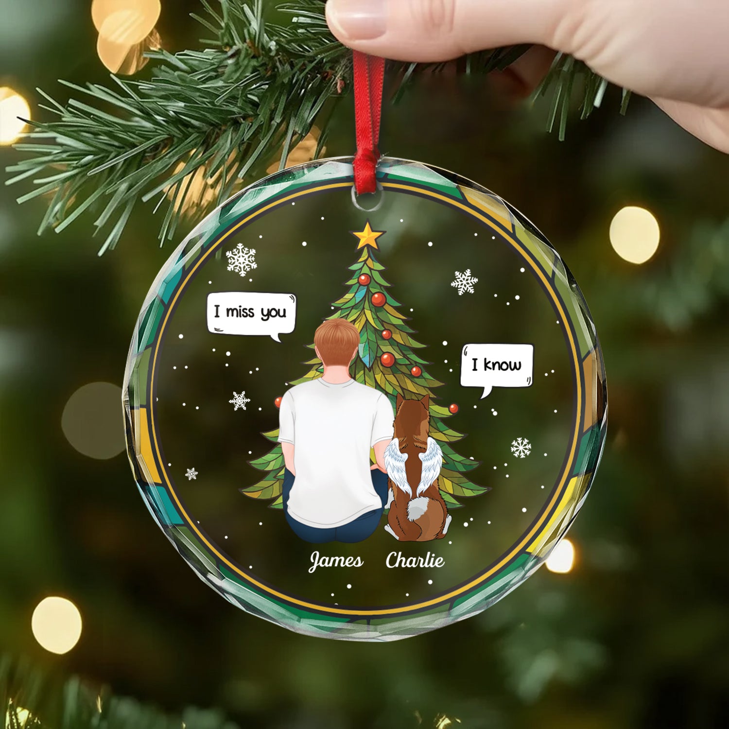 5452OUS2 custom memorial christmas ornaments_ dog remembrance gifts_ 5452OKQNC