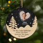 5463OUS1 personalized memorial gifts with photo 2 layered wooden ornaments 5463OTQCA