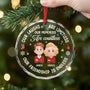 5464OUS2 personalized best friend gifts glass christmas ornaments 5464OKVTF
