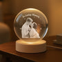5482LUS2 custom photo crystal ball lamp in loving memory gifts for couples 5482LTZCG