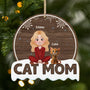 5483OUS1 custom gifts for cat lovers 1 layered wooden xmas ornament_s 5483OKHAD