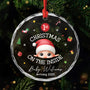 5492OUS1 babys 1st christmas gifts personalized glass ornaments 5492O6LTK