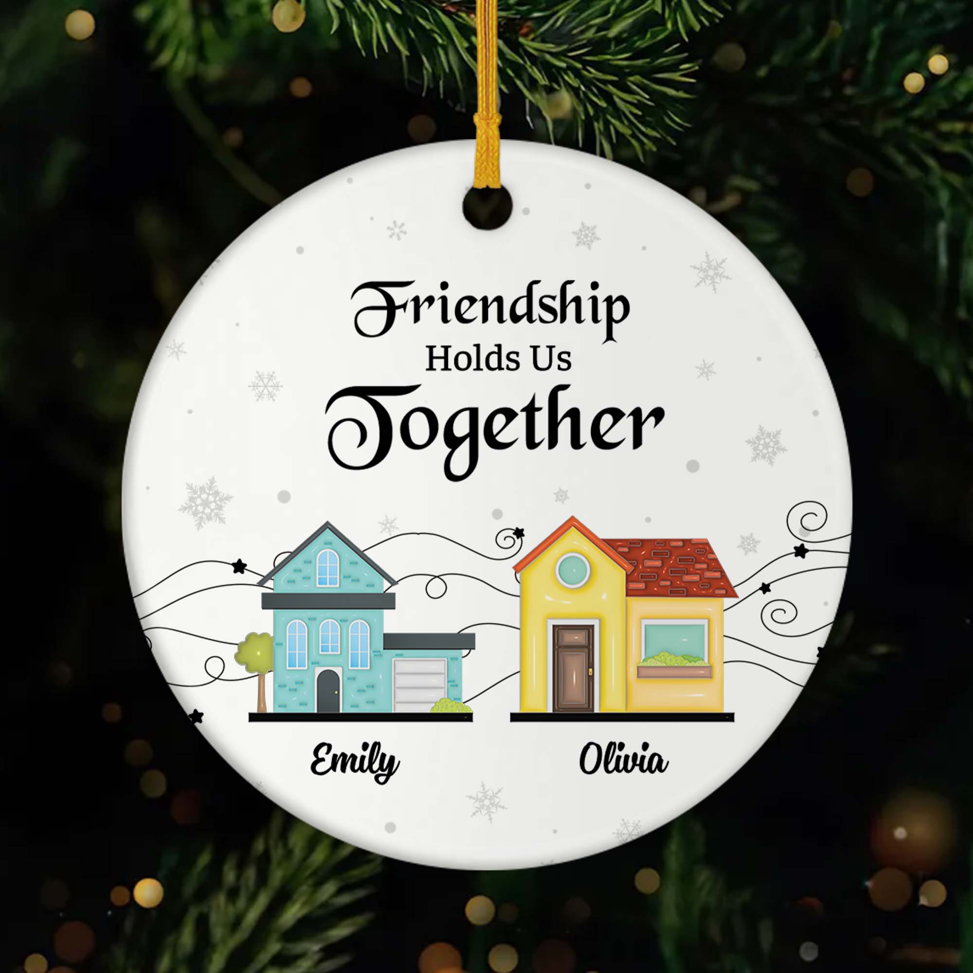 5495OUS1 custom ceramic ornaments christmas gifts for friends 5495O6TNF