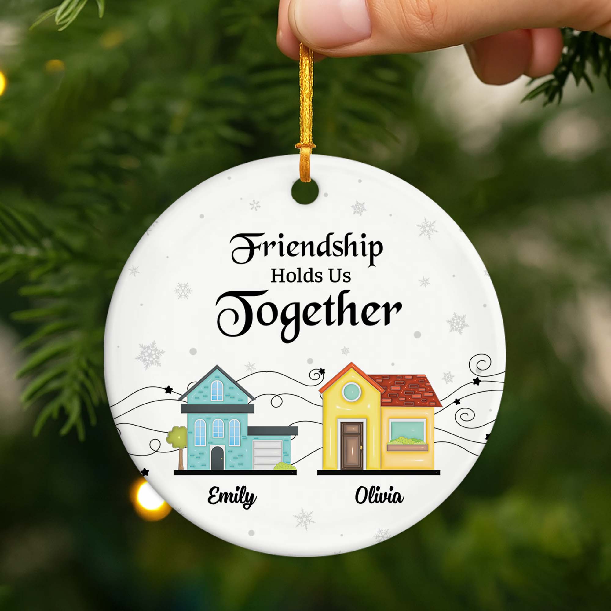 5495OUS2 custom ceramic ornaments christmas gifts for friends 5495O6TNF