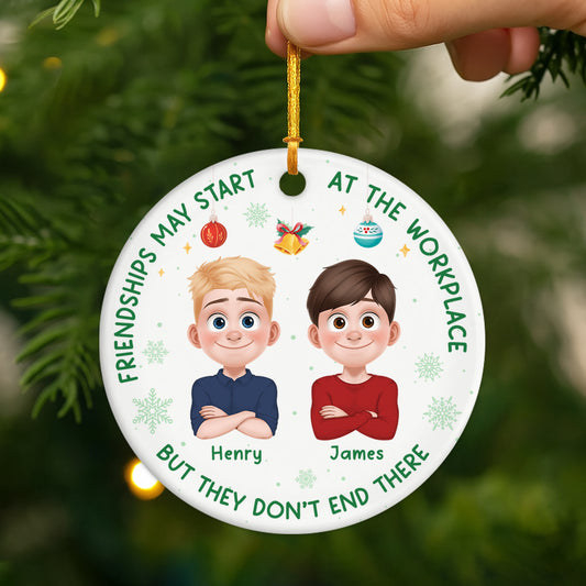 5501OUS2 personalized gifts for coworkers ceramic christmas ornaments 5501O8VZO