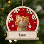 5510OUS1 personalized cat gifts for humans 2 layered wooden xmas ornaments 5510OKZAD