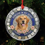 5530OUS1 personalized in loving memory gifts dog glass ornaments 5530O3UZC