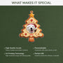 5531OUS4 custom dog gifts for owners acrylic christmas tree ornament 5531O3LAC