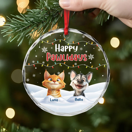 5539OUS2 personalized glass ornaments christmas gifts for the dog lover 5539O3YTC