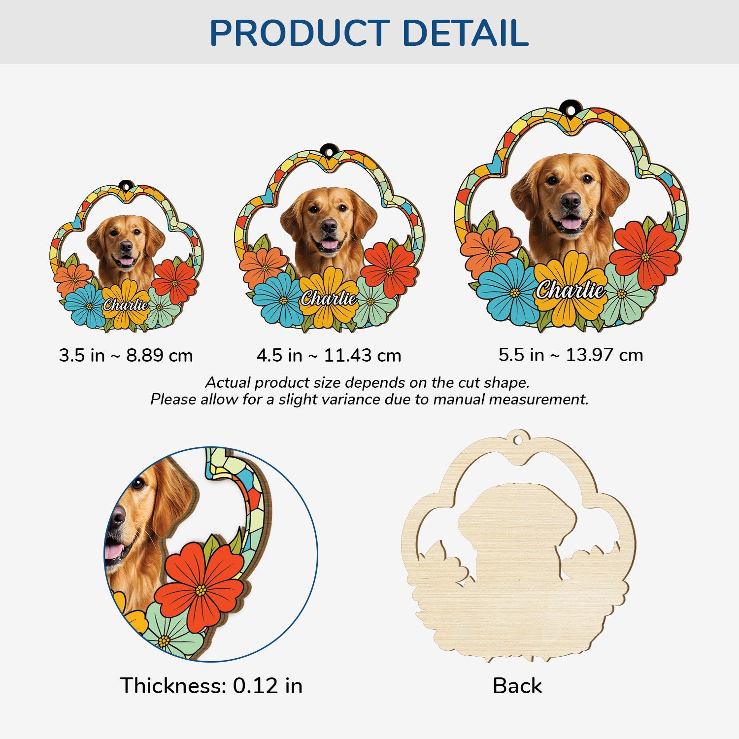5542OUS3 custom 1 layered wooden ornaments photo gifts for dog lovers 5542O8LMC_c67fe15b 8841 4f3e 9e89 81bcf03559de