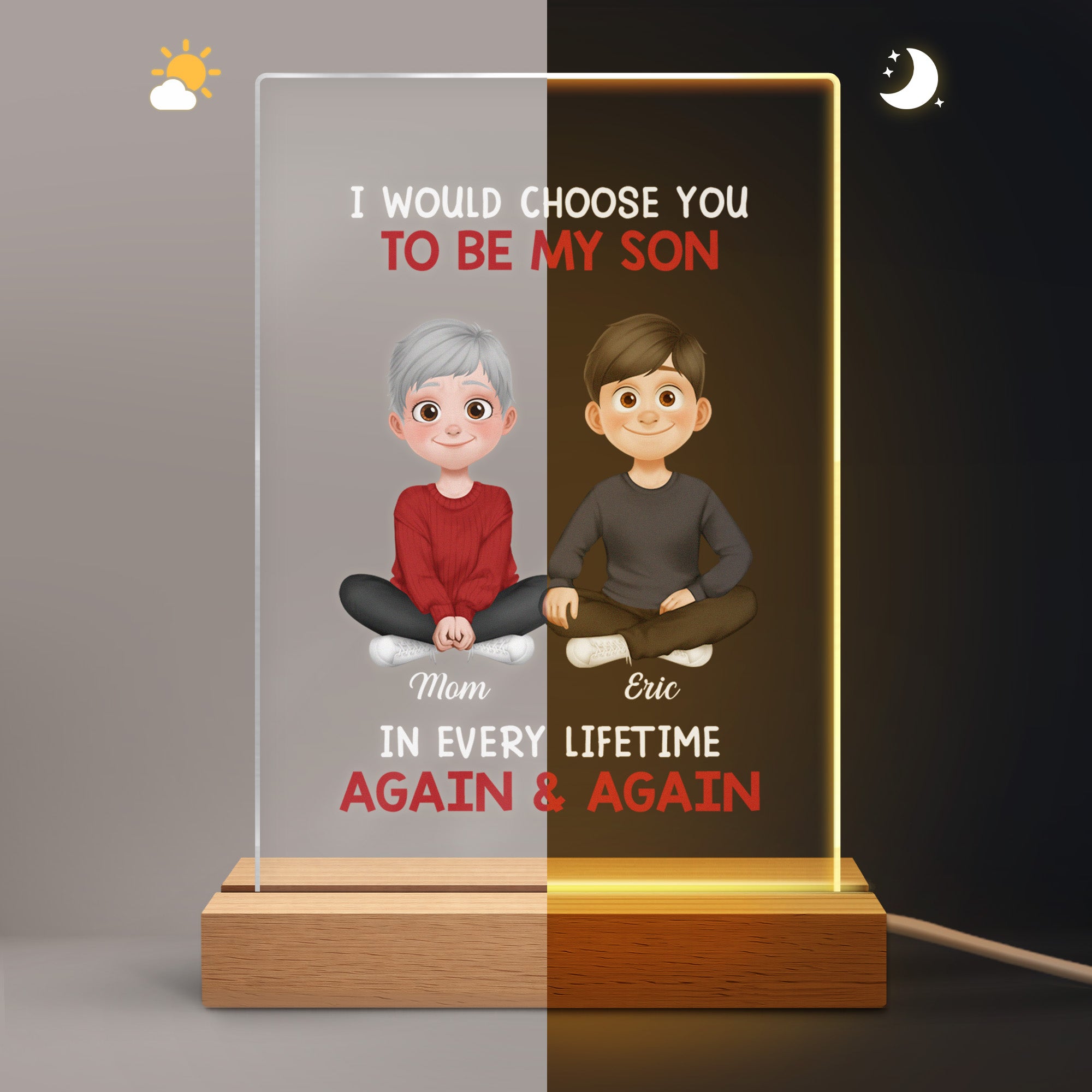 5545LUS5 i would choose you in every lifetime night light custom gifts for daughterson 5545l8laa