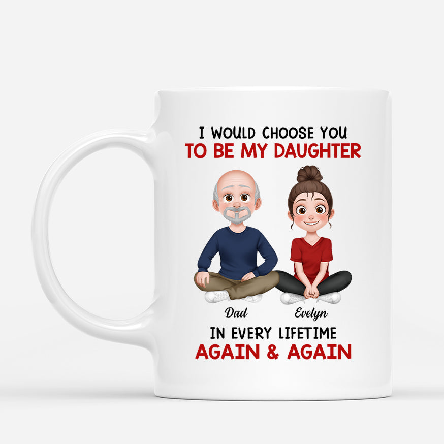 5545MUS1 personalized daughter coffee mugs _ gift for daughter from dad_ 5545M8LAA
