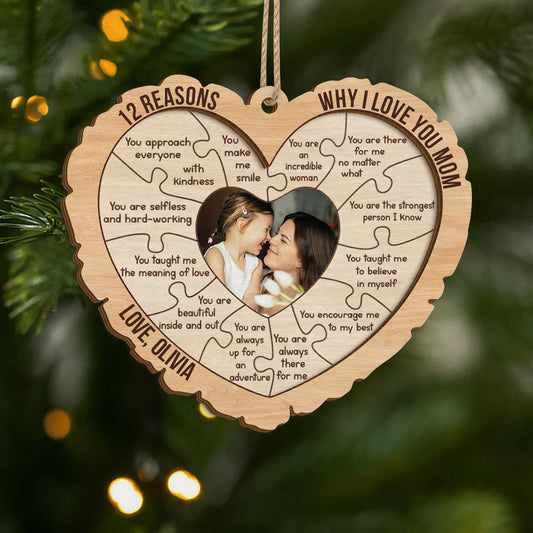 5548OUS1 personalized 2 layered wood ornament sentimental gifts for mom 5548O5ZMI