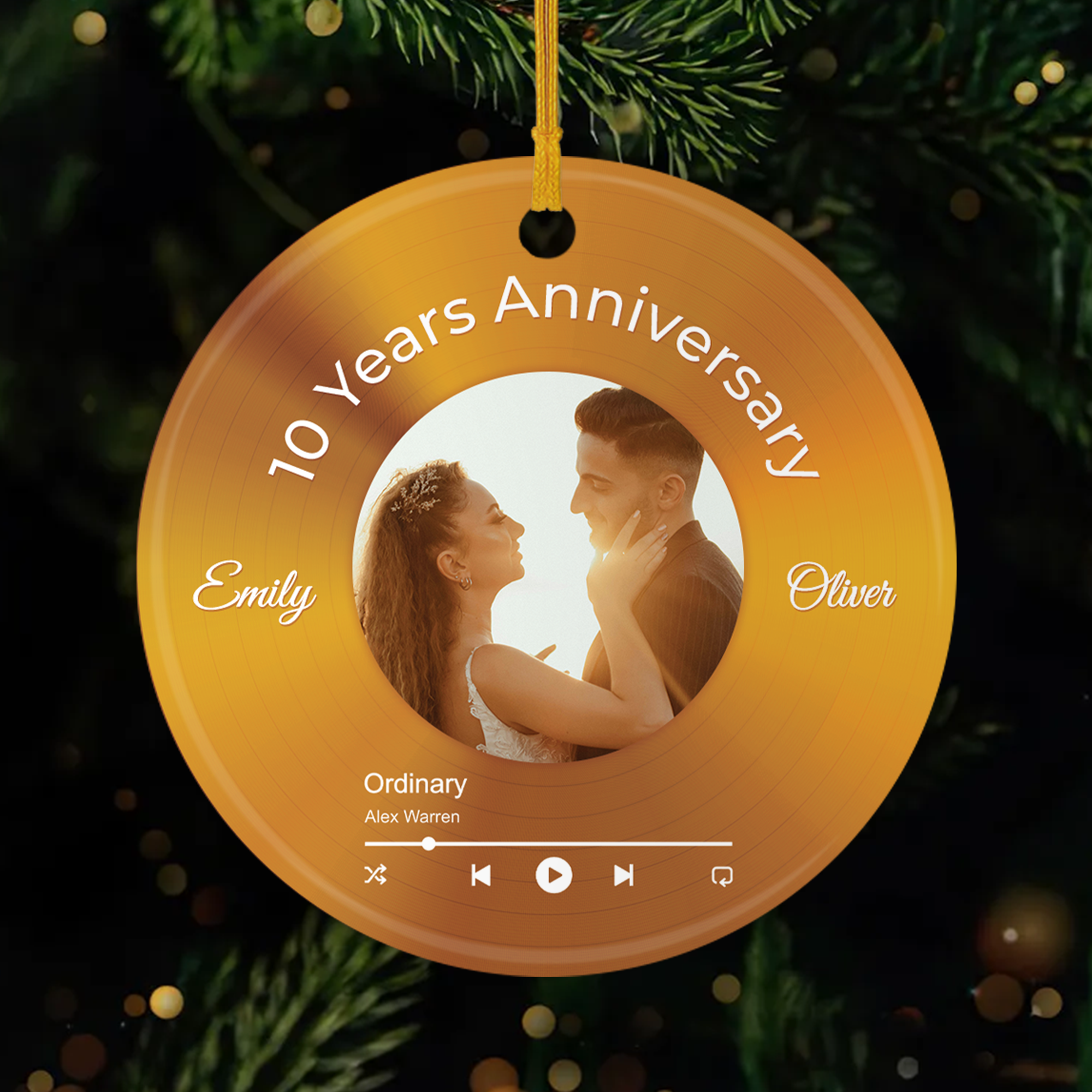 5549OUS1 custom ceramic photo ornaments anniversary gifts for couples 5549O5U5G