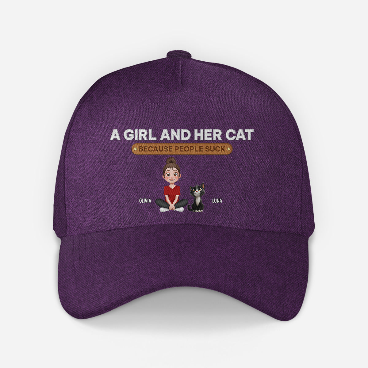 5552JUS1 personalized caps unique gifts for cat lovers 5552JTVND