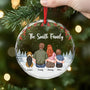 5561OUS2 custom family name glass ornament gift for the whole family 5561O3TZI