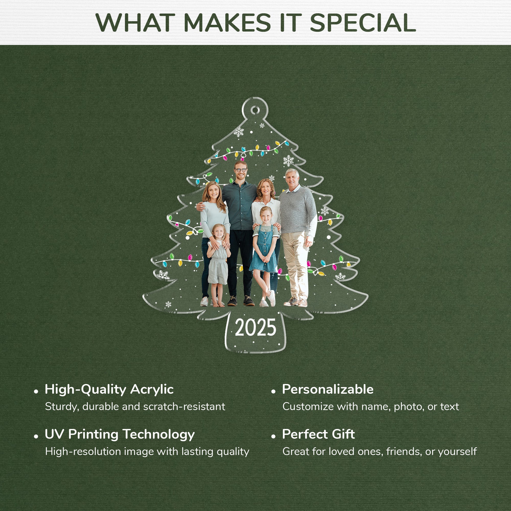 5572OUS4 custom acrylic photo ornaments family gifts for christmas_ 5572O6ZMI