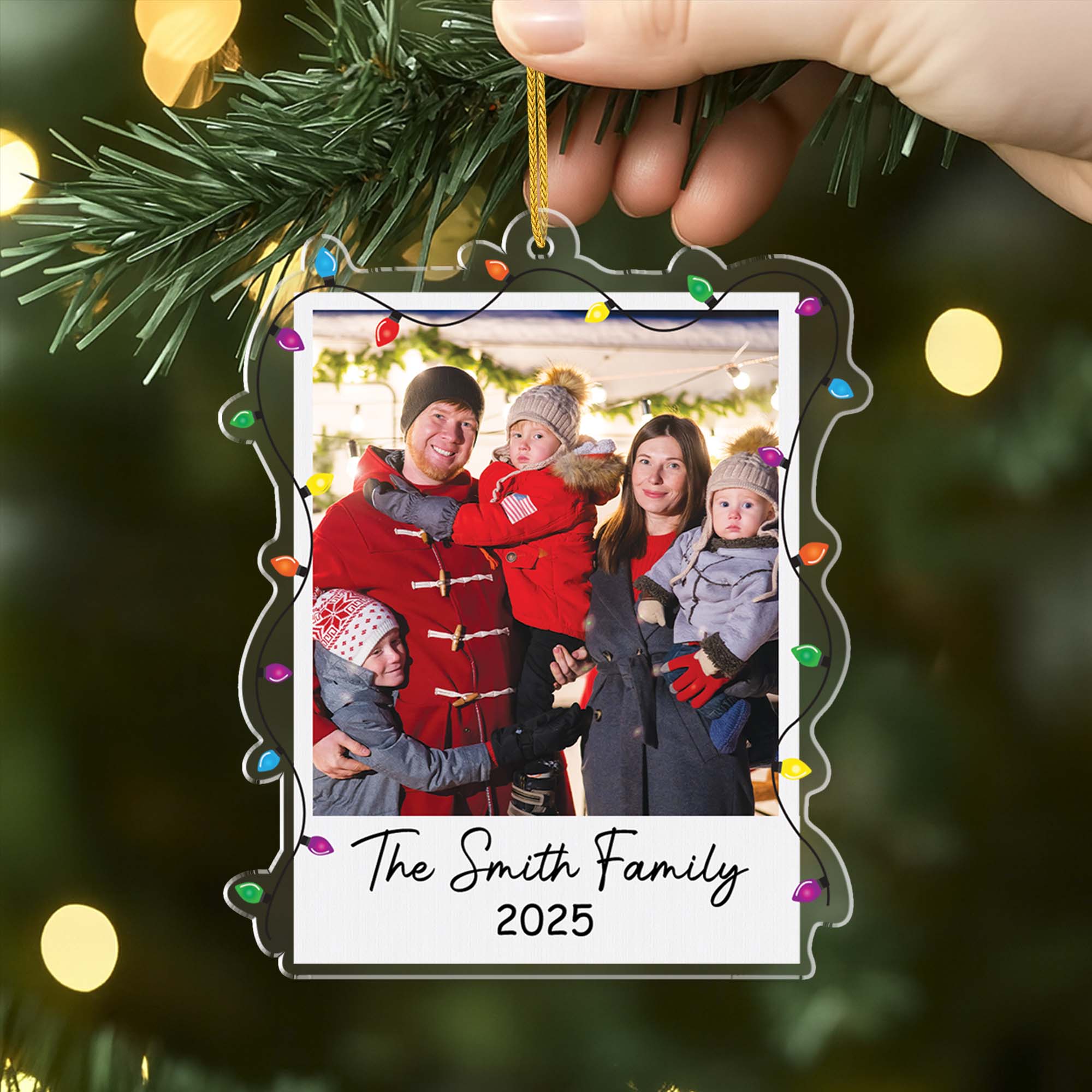 5573OUS2 custom acrylic photo ornaments_ christmas gifts for family 5573O6LCI