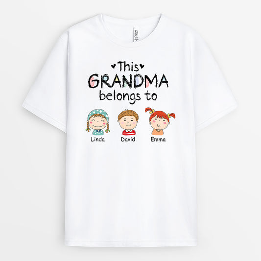 5583AUS2 this grandpa belongs to shirt custom gifts for grandparents 5583A6L5B