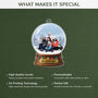 5587OUS4 custom family gifts acrylic snow globe christmas ornament_ 5587OTVMI