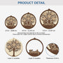 5597OUS3 personalized family tree gifts 2 layered wooden ornaments 5597OKQZI