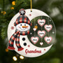 5599OUS1 custom christmas gifts for grandma acrylic snowman ornaments_ 5599O8TZA