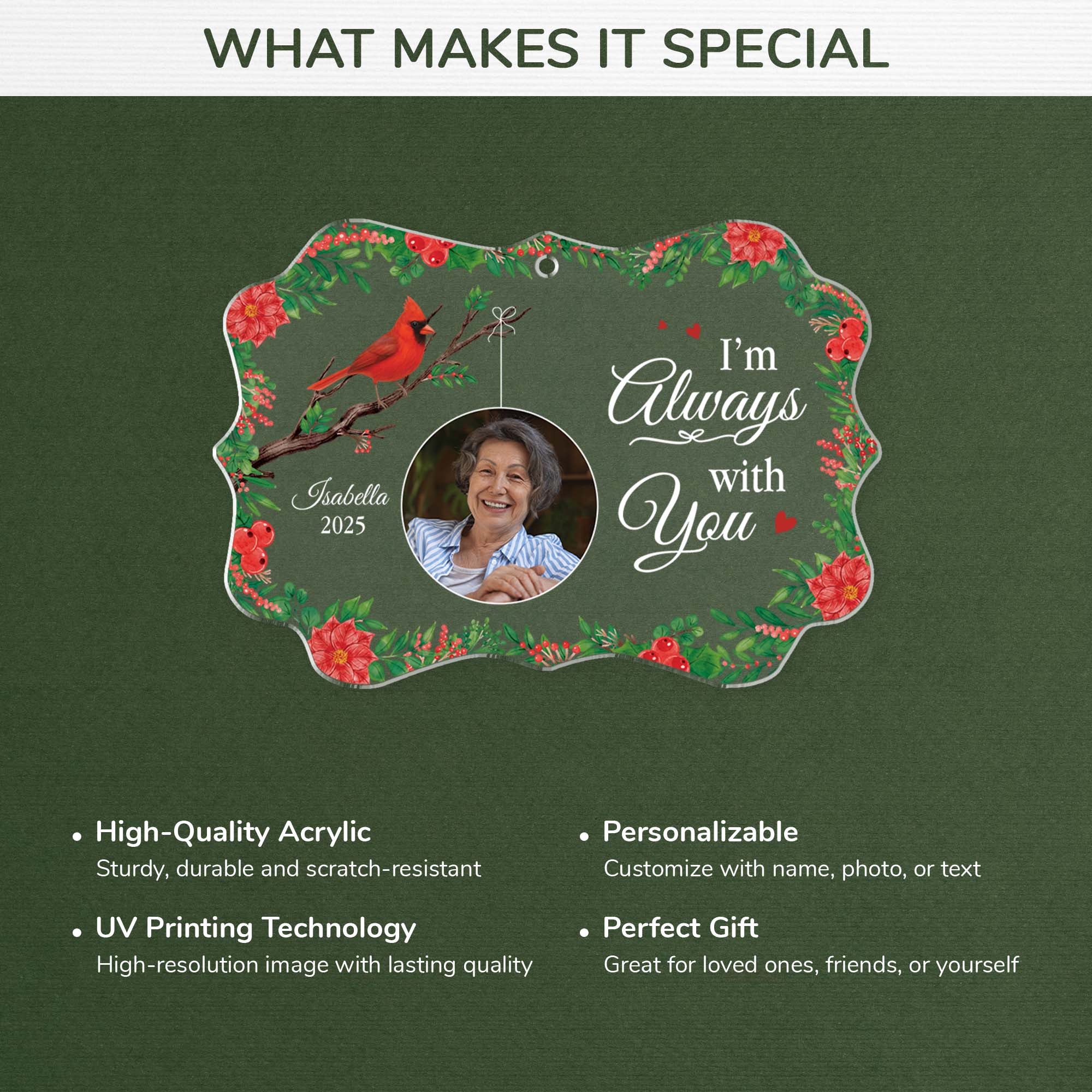 5603OUS4 custom acrylic ornaments memorial gifts for loss of mother 5603O8VNA_1fcbfc86 b88f 4e18 b93c 58e6e661f828