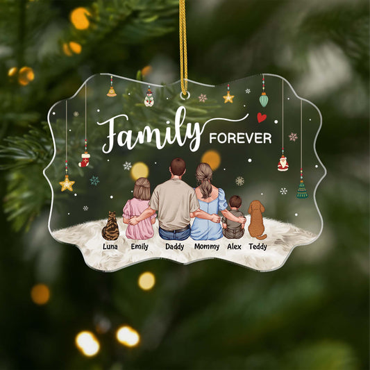 5611OUS1 personalized acrylic ornaments gifts for the whole family 5611O