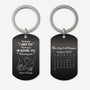 5616JUS1 custom keychains for couples forever yours metal keychain 5616J8LCG
