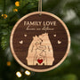 5617OUS1 personalized family gifts 2 layered wooden ornament_ 5617O6QTI