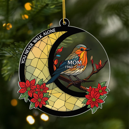 5630OUS1 custom memorial gifts for loss of mom acrylic cardinal ornament 5630O8QMA
