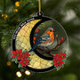 5630OUS1 custom memorial gifts for loss of mom acrylic cardinal ornament 5630O8QMA