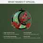 5630OUS4 custom memorial gifts for loss of dad acrylic cardinal ornament 5630O8QMB
