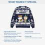5634WUS5 personalized cat ugly christmas sweater is this jolly enough 5634W8YZD
