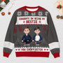 5638WUS2 personalized ugly christmas sweater congrats on being my bestie 5638W8VAF