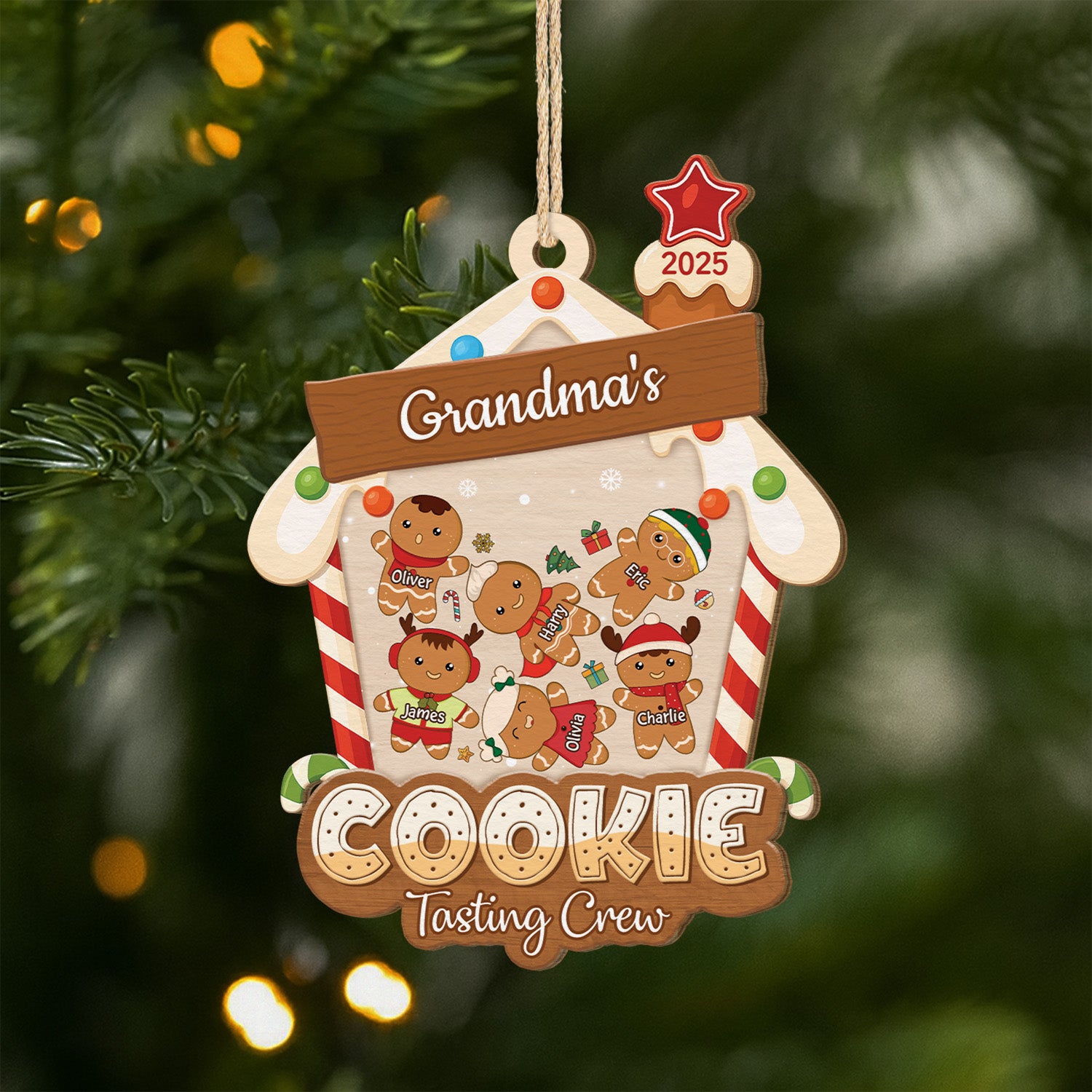 5639OUS1 personalized grandma christmas gifts 1 layered wooden ornament_ 5639OKTTA_d071ee4d c33c 43d0 92db 2fec2e8e1aae