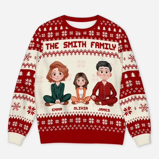 5645WUS1 personalized ugly christmas sweater family christmas gifts 5645W3TTI