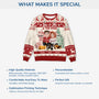 5646WUS51 custom dog ugly christmas sweater matching couple sweaters_ 5646WTMMC