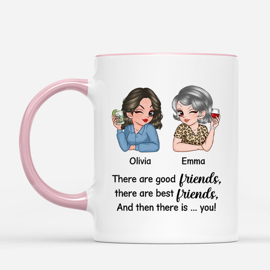 5657MUS2 personalized best friend gifts for christmas there is you mug 5657MTLTF